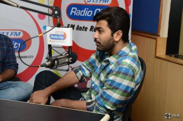 Express Raja Movie Team at Radio City